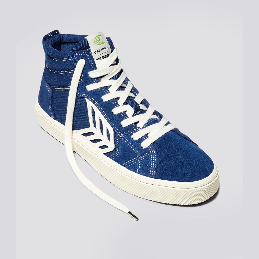 CATIBA PRO Cariuma High Top Tela Bleu Homme | FZQ-8165568